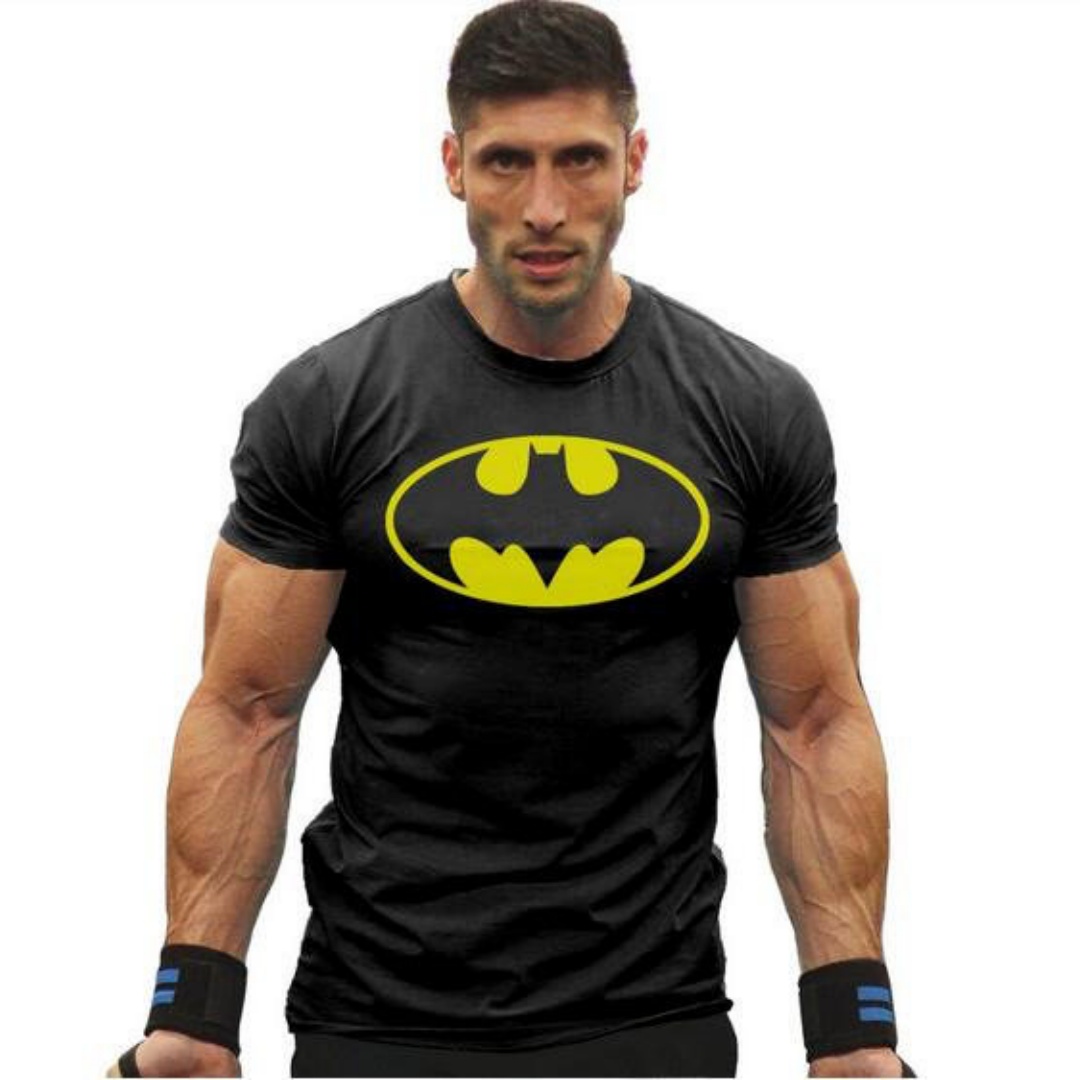 Baby Clothing Logo - Batman Dark Knight Logo Fitness Sports