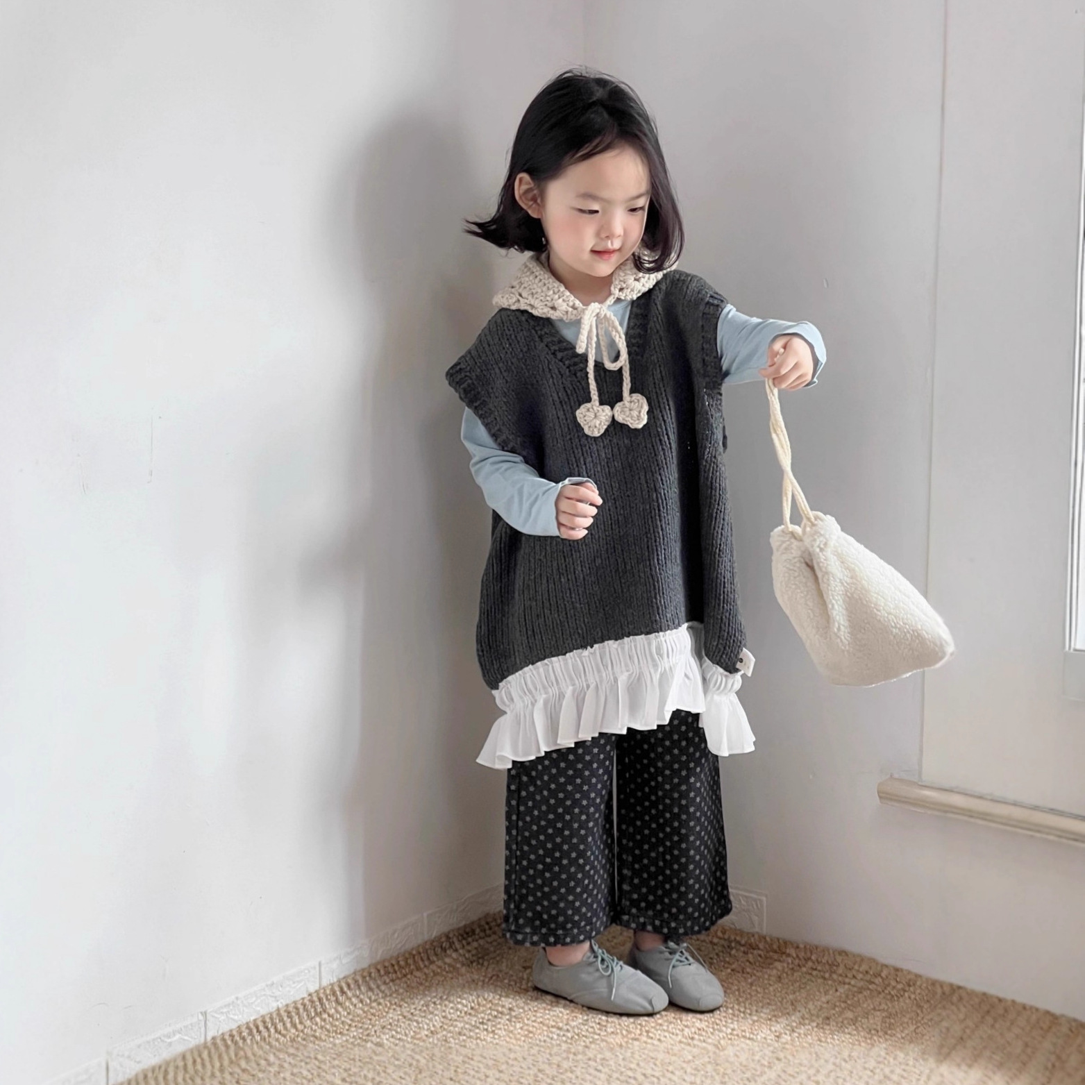 Girl Waistcoat 2025 Autumn New - Baby X Clothing incelemesi ve fiyatı
