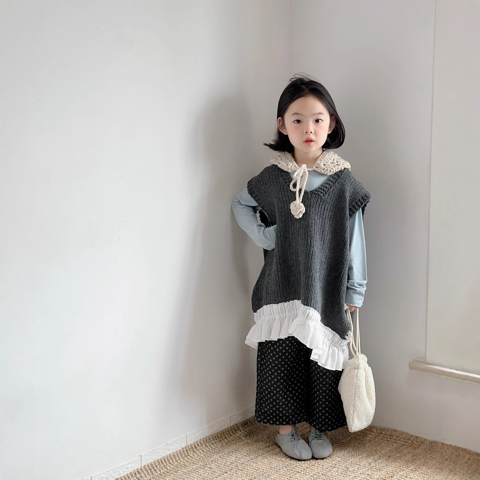 Girl Waistcoat 2025 Autumn New - Baby X Clothing incelemesi ve fiyatı