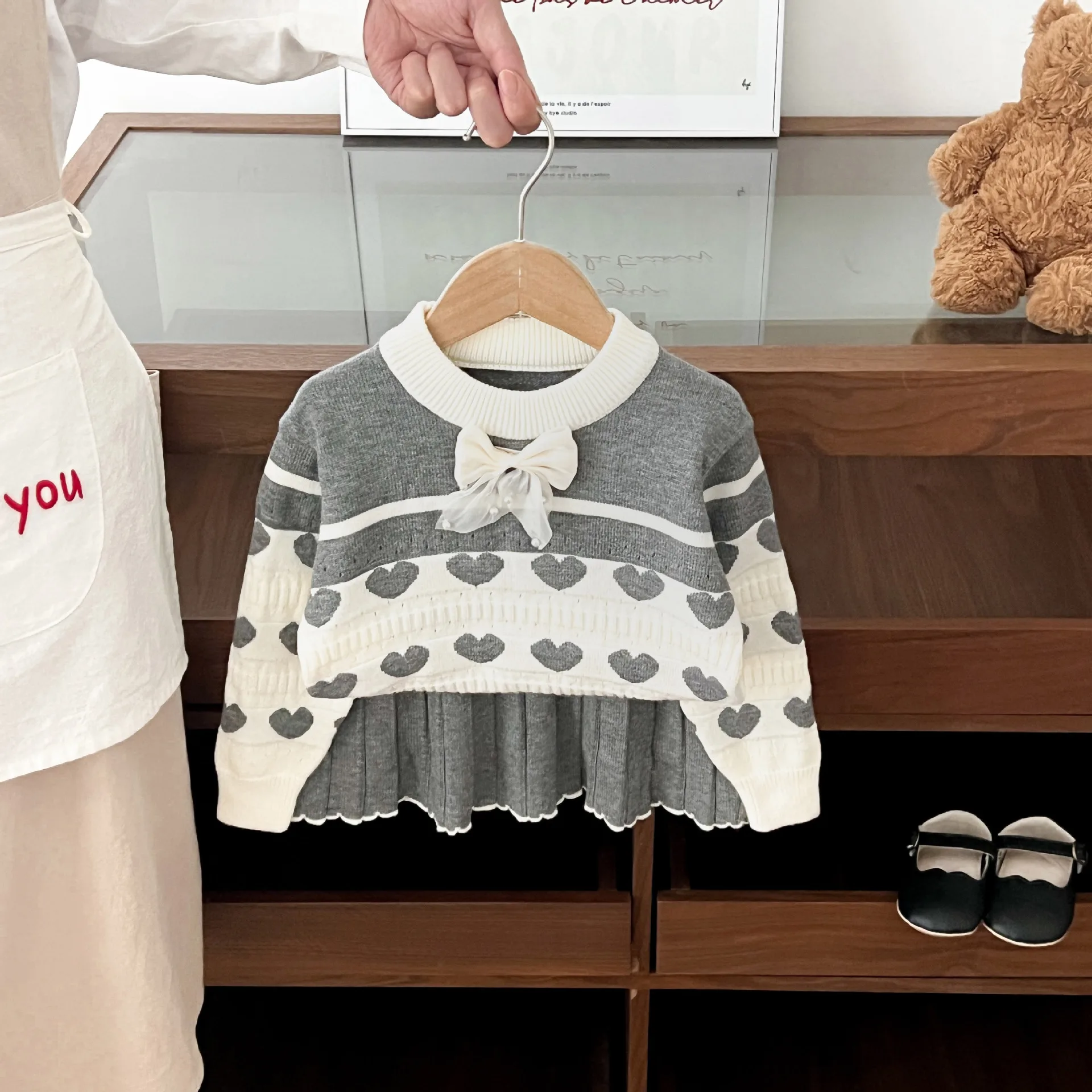 Girl Suit 2025 Spring and Autu - Baby Clothing Jumpers incelemesi ve fiyatı