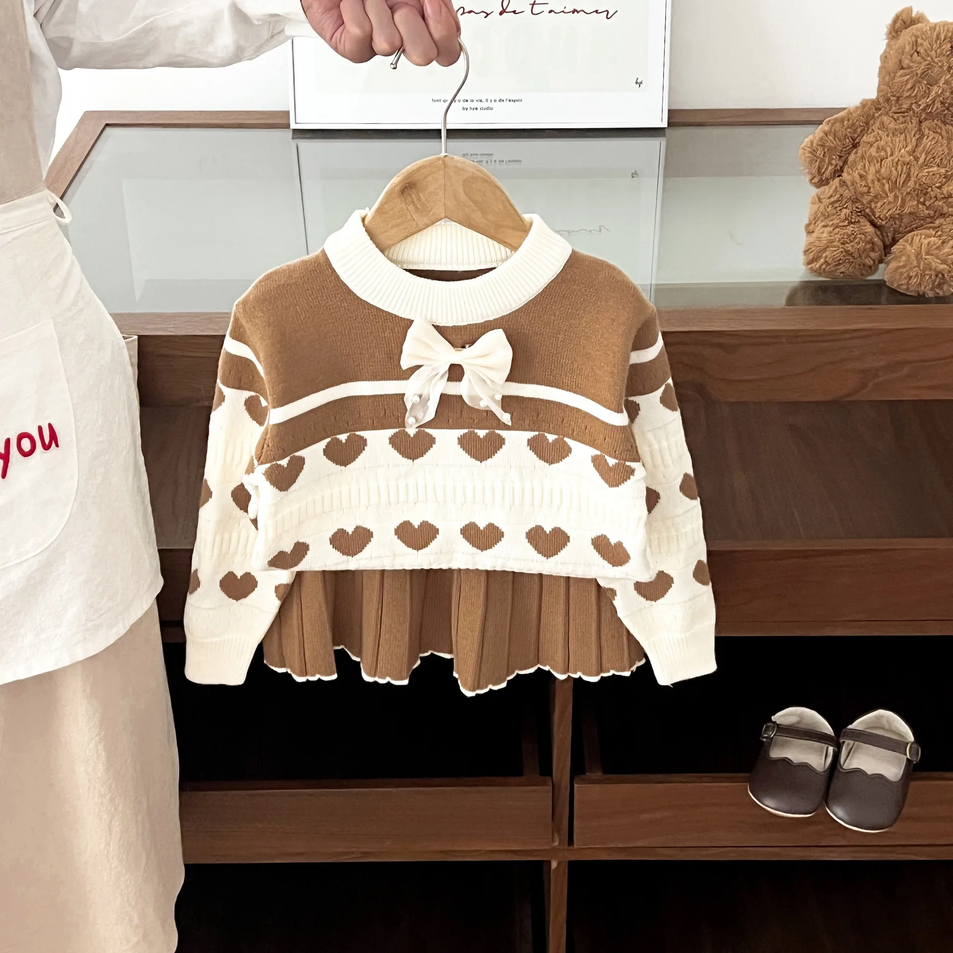 Girl Suit 2025 Spring and Autu - Baby Clothing Jumpers incelemesi ve fiyatı