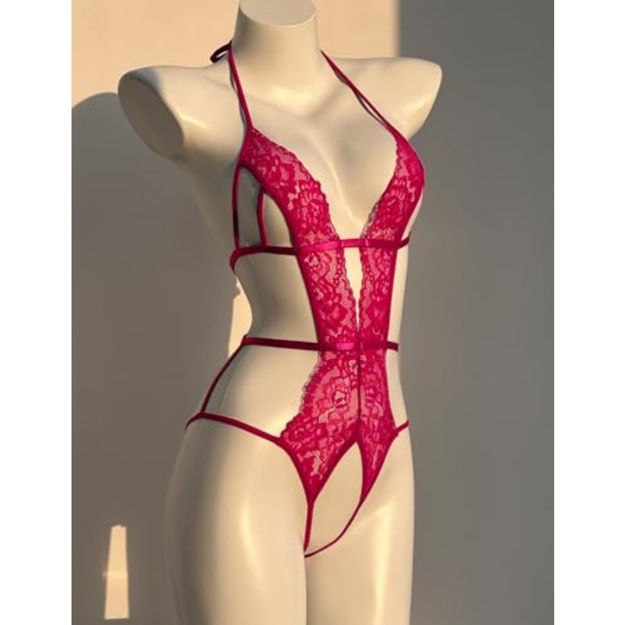 Avidlove Women Deep V Halter L - Bamboo Bodysuit Baby incelemesi ve fiyatı
