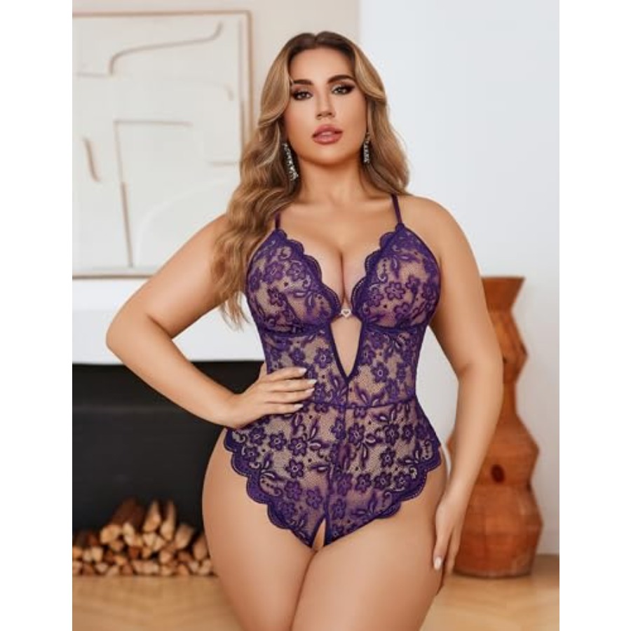 Avidlove Women Plus Size Linge - Bamboo Bodysuit Baby incelemesi ve fiyatı