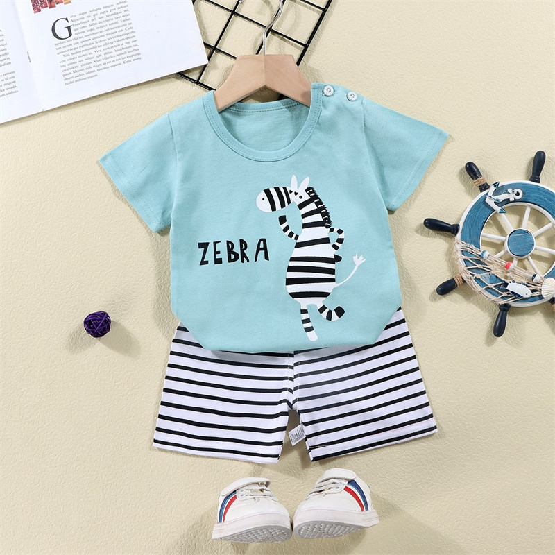 Cotton Tees+Shorts 2-piece Tra - Baby Clothing Sets Boy incelemesi ve fiyatı