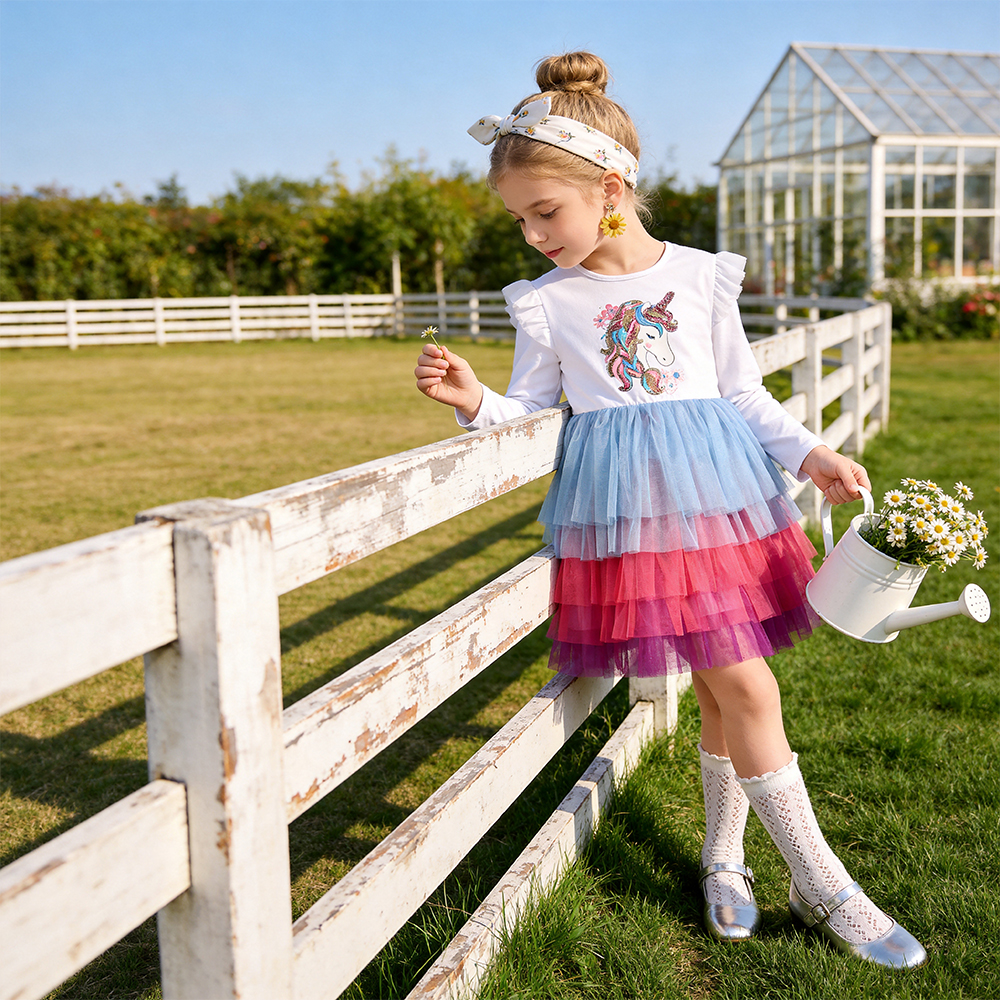 DXTON Children Cake Dress For  - Baby Clothing Layers incelemesi ve fiyatı