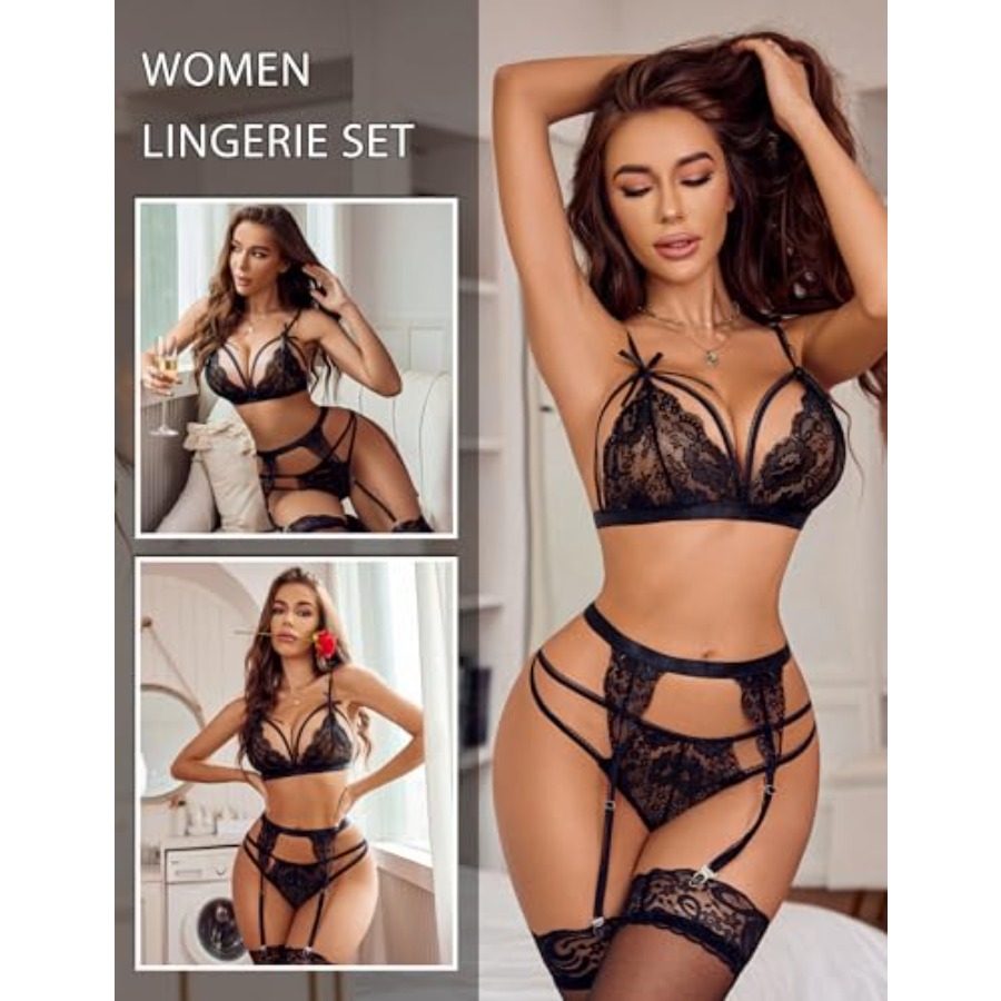 Women Lingerie Set Lace Teddy  - Bamboo Bodysuit Baby incelemesi ve fiyatı