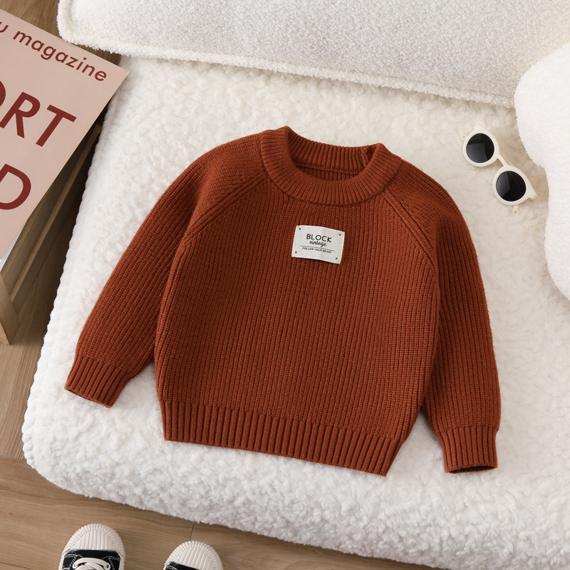 Children's Autumn Sweaters Boy - Baby Clothing Jumpers incelemesi ve fiyatı