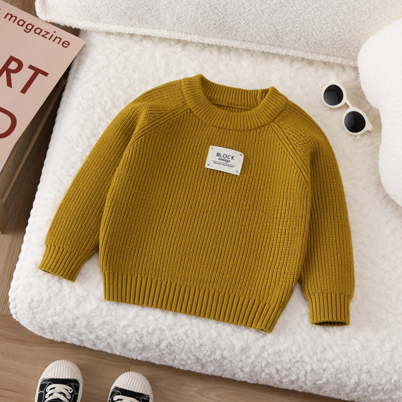 Children's Autumn Sweaters Boy - Baby Clothing Jumpers incelemesi ve fiyatı