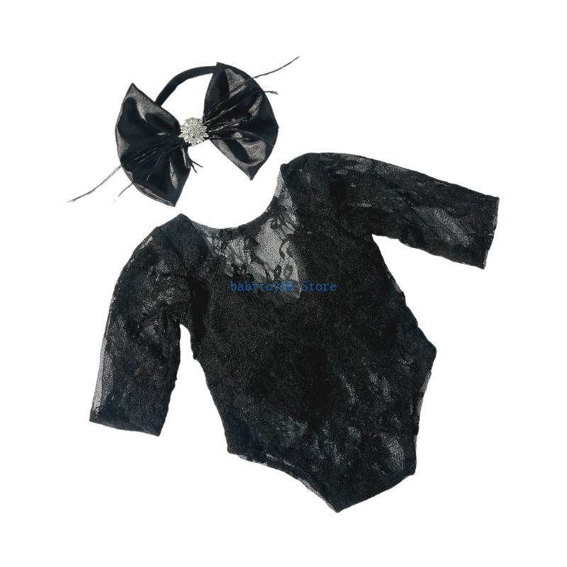 Y4UD Beautiful Lace Romper & H - Baby Clothing Unique incelemesi ve fiyatı