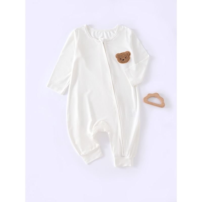 Bamboo Fiber Long-sleeved One- - Bamboo Bodysuit Baby incelemesi ve fiyatı