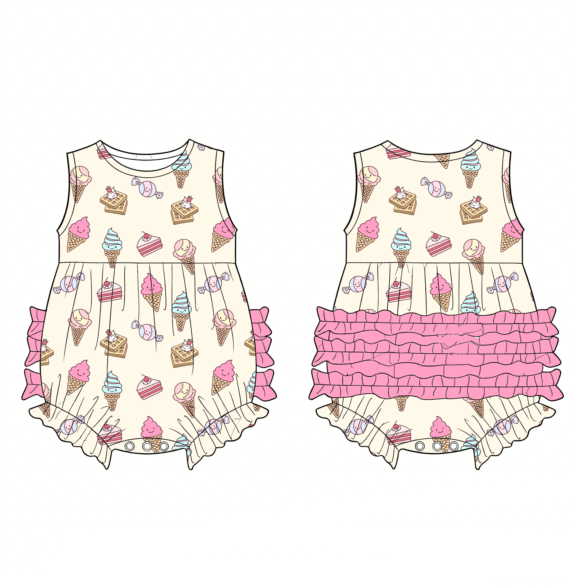 Baby Girls Clothing Cute Print - Baby X Clothing incelemesi ve fiyatı