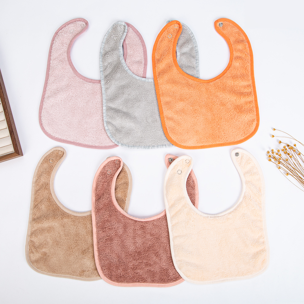Solid Terry Towel Baby Bibs Sw - Baby Clothing Sets Boy incelemesi ve fiyatı