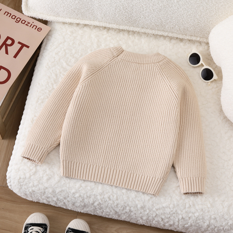Boys Girls Knit Sweaters Child - Baby Clothing Jumpers incelemesi ve fiyatı