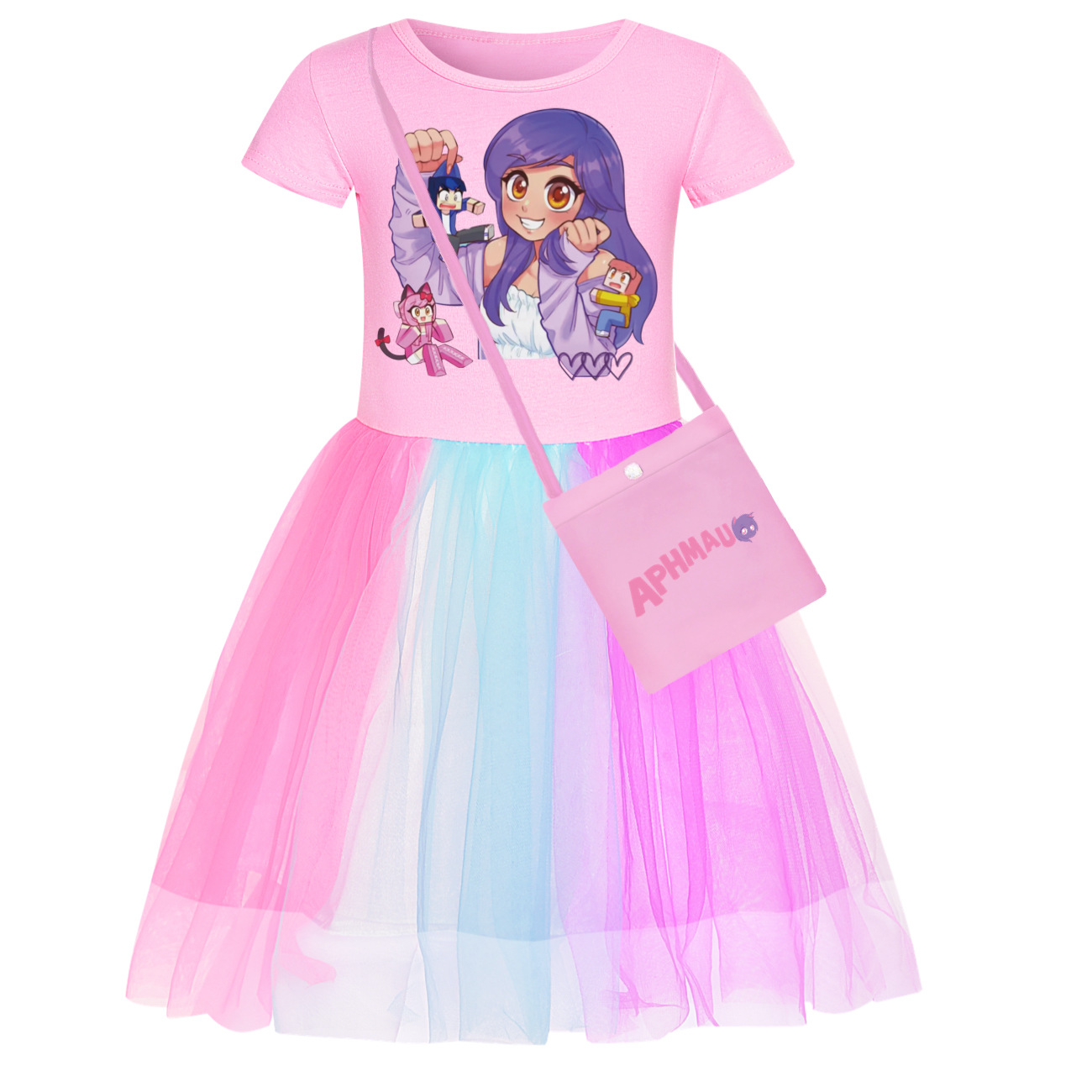 Aphmau Dress Kids Cute Short S - Baby Clothing Line incelemesi ve fiyatı