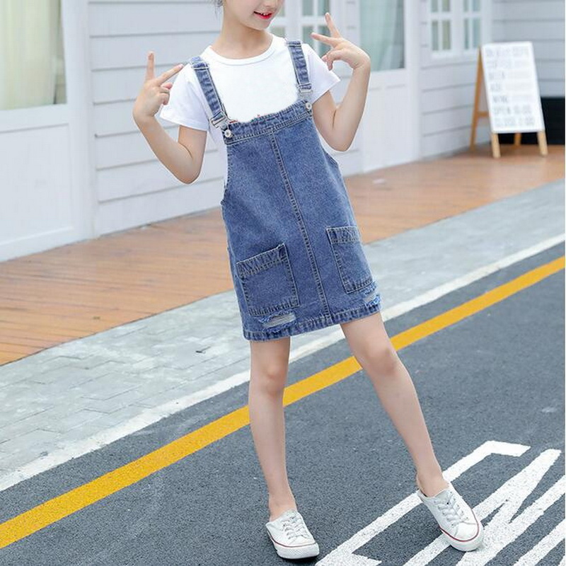 2-10Yrs Baby Girl Jean Suspend - Baby Clothing Line incelemesi ve fiyatı
