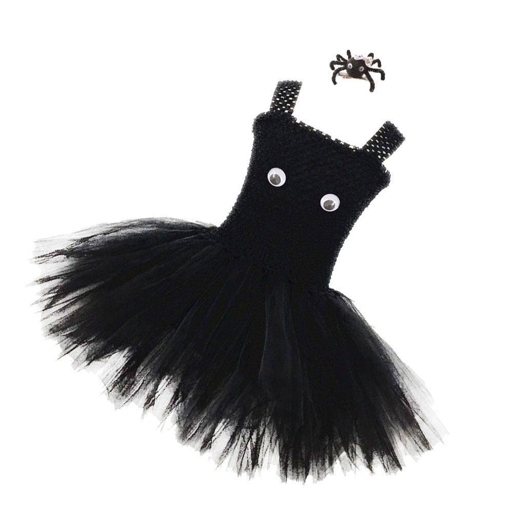 1Set Halloween Girls Spider Tu - Baby Clothing Unique incelemesi ve fiyatı