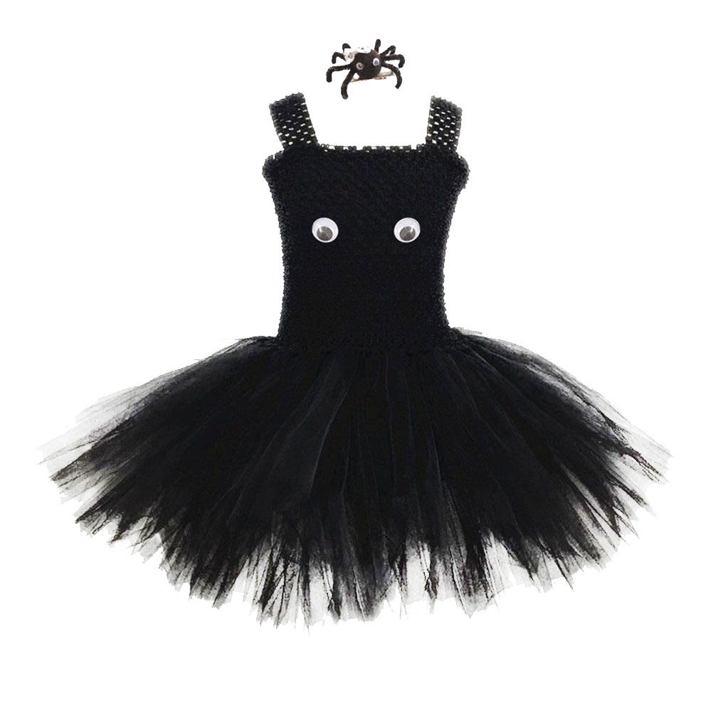 1Set Halloween Girls Spider Tu - Baby Clothing Unique incelemesi ve fiyatı