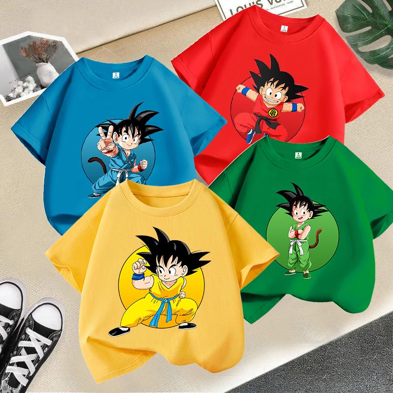Dragon Ball Goku T-shirt Child - Baby Clothing Sets Boy incelemesi ve fiyatı