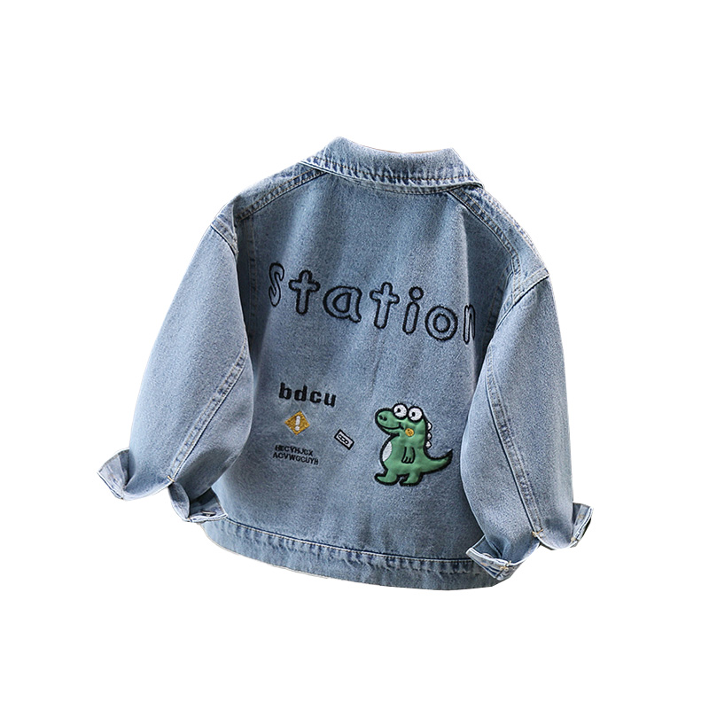 Cute Style Baby Child Denim Ja - Baby Clothing Sets Boy incelemesi ve fiyatı