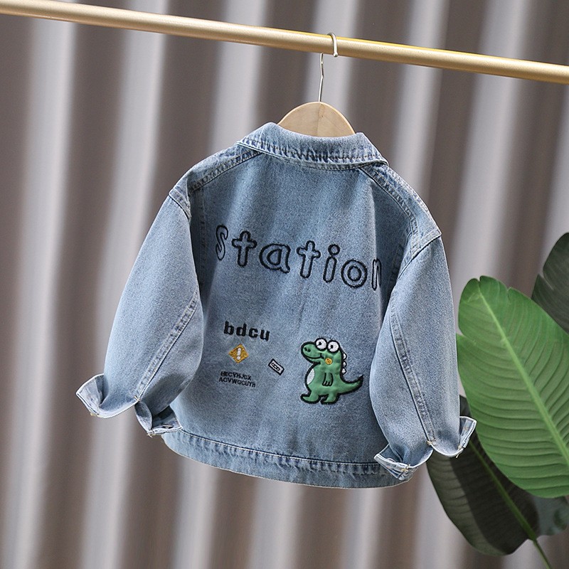 Cute Style Baby Child Denim Ja - Baby Clothing Sets Boy incelemesi ve fiyatı