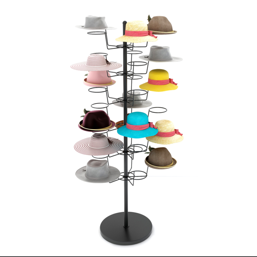 New hat display booth hat rack - Baby Clothing Layers incelemesi ve fiyatı