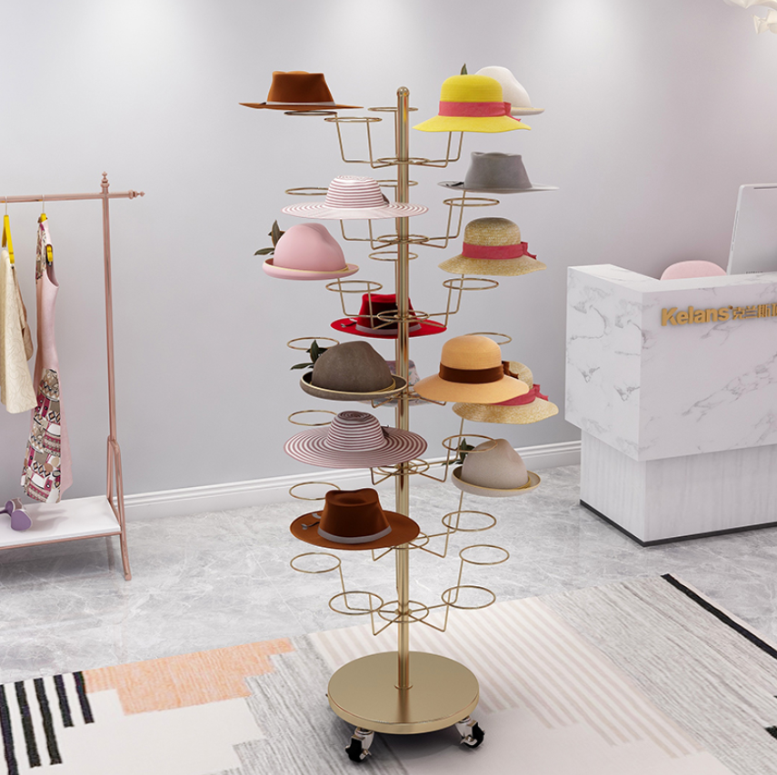 New hat display booth hat rack - Baby Clothing Layers incelemesi ve fiyatı