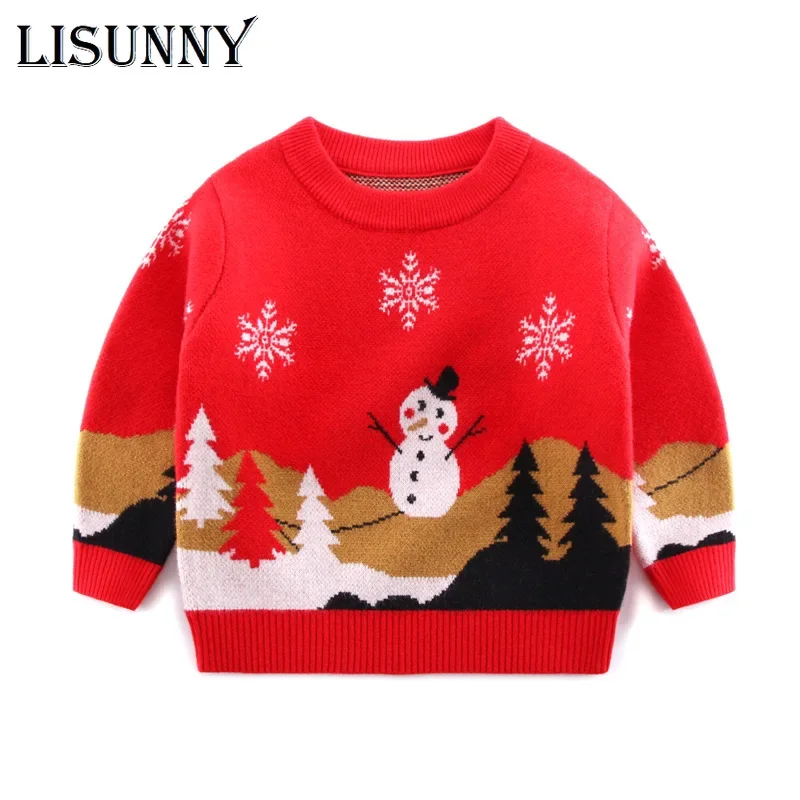 2025 Autumn Winter Kid Christm - Baby Clothing Jumpers incelemesi ve fiyatı