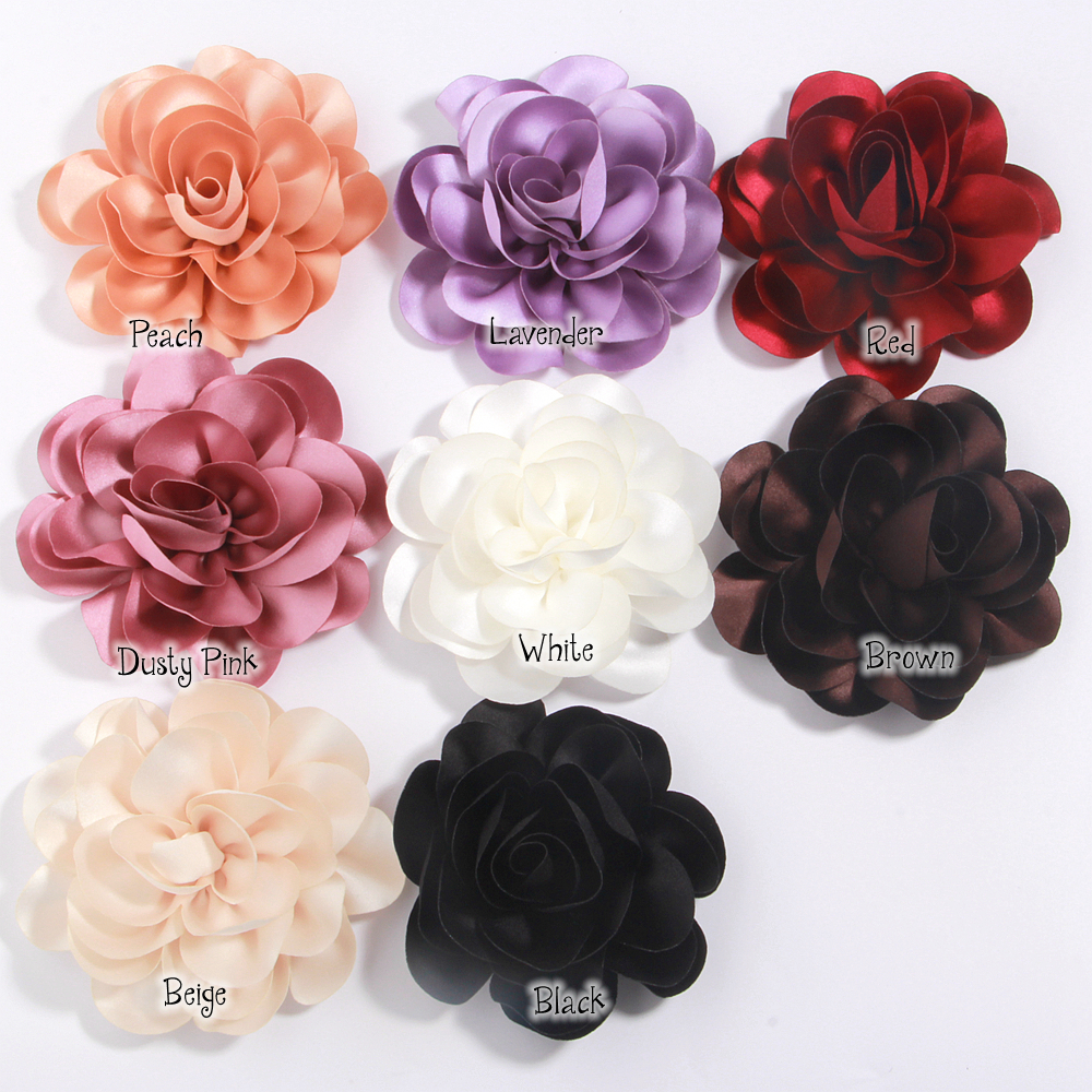 10Pcs 11CM French Satin Large  - Baby Clothing Unique incelemesi ve fiyatı