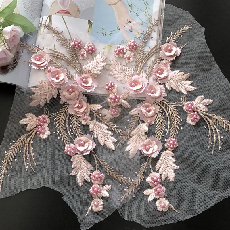 1Pcs Lace Patch Mesh Net Embro - Baby X Clothing incelemesi ve fiyatı