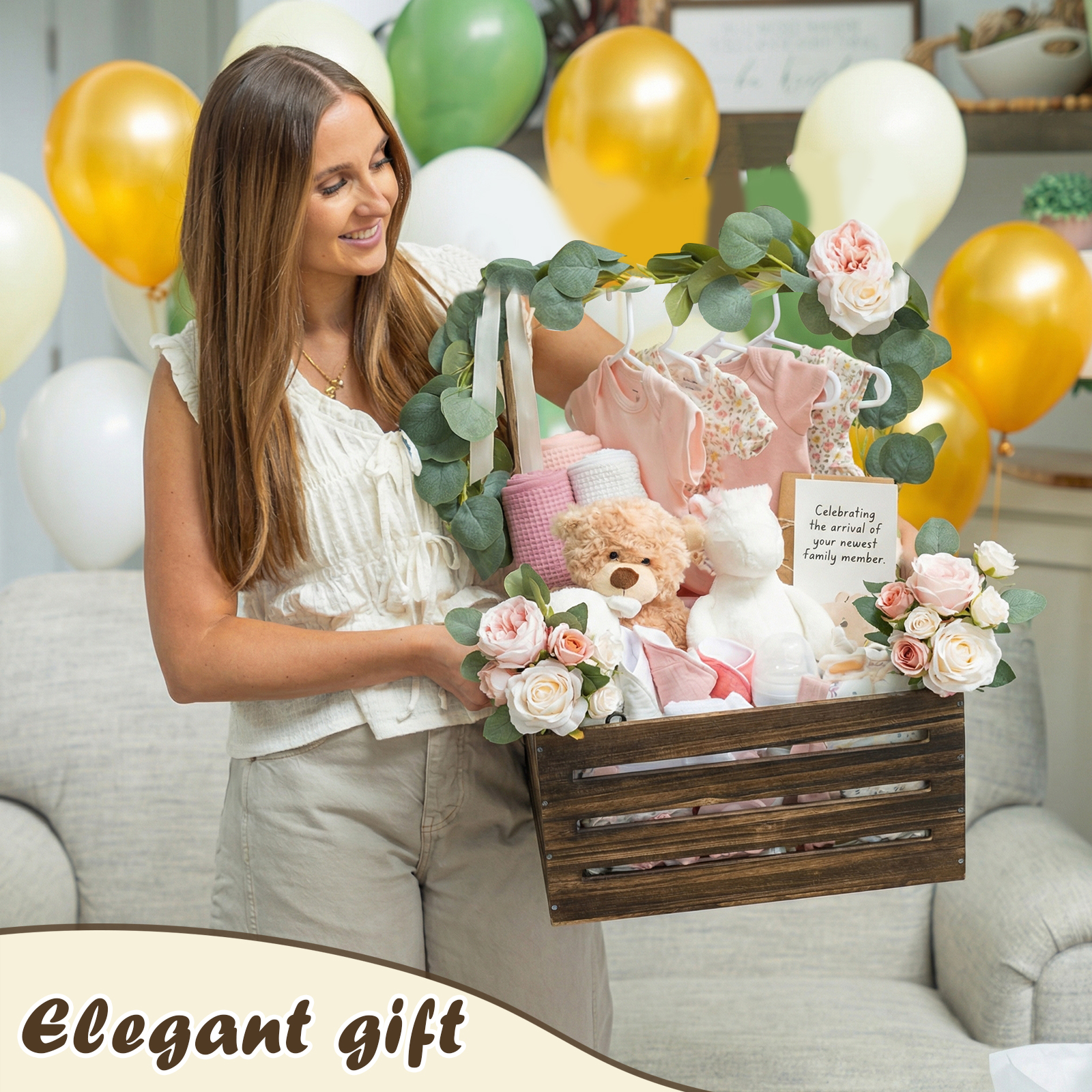 Baby Clothing Wooden Storage B - Baby X Clothing incelemesi ve fiyatı