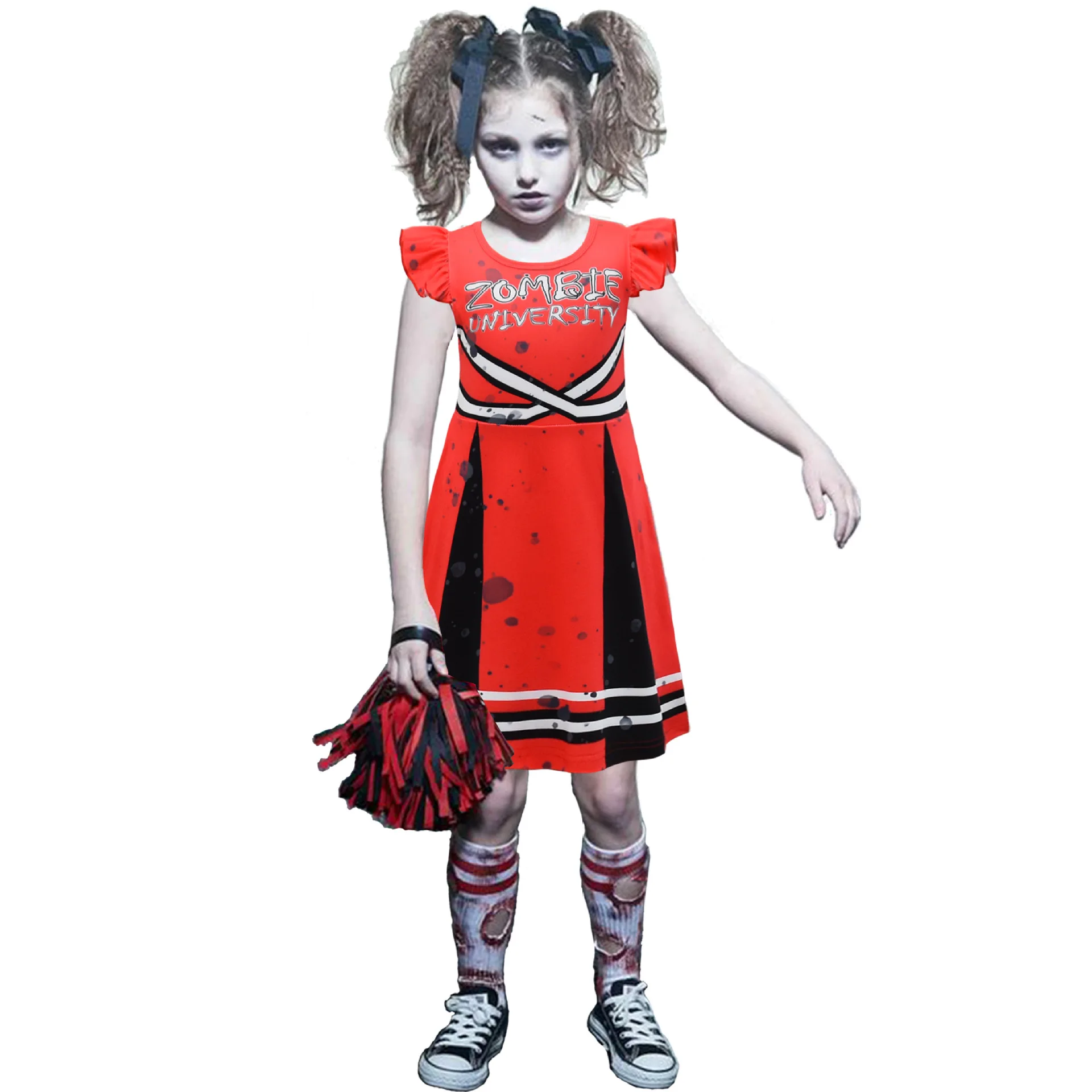 New Grils Dress Zombies 2 Cosp - Baby Clothing Unit incelemesi ve fiyatı