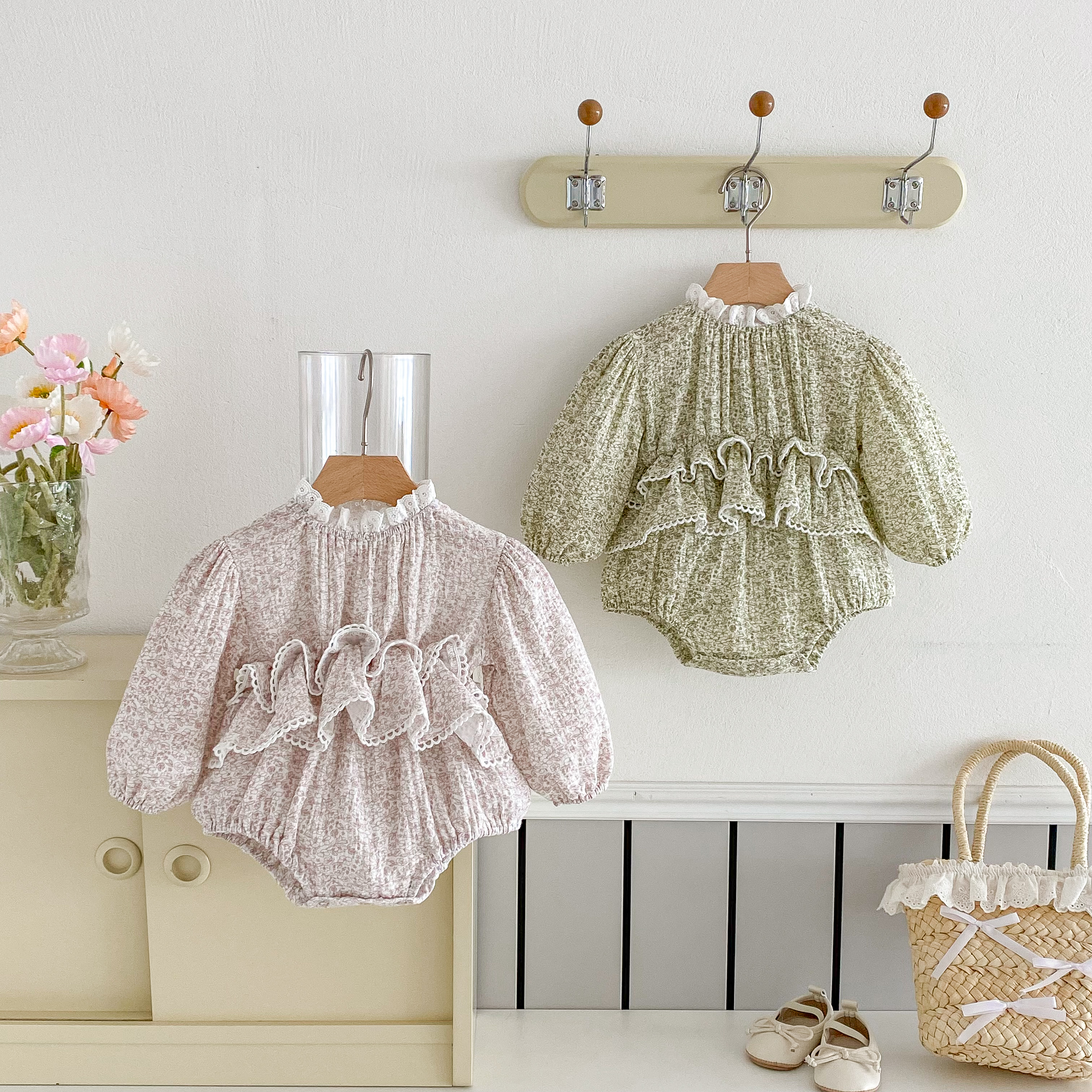 Sweet Newborn Baby Girls Doubl - Baby Clothing Layers incelemesi ve fiyatı