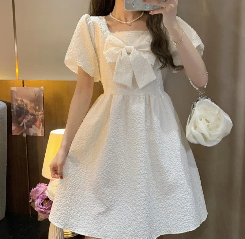 Casual Puff Sleeve Fairy Dress - Baby X Clothing incelemesi ve fiyatı