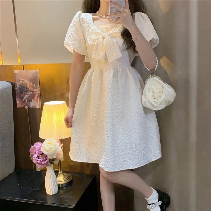 Casual Puff Sleeve Fairy Dress - Baby X Clothing incelemesi ve fiyatı