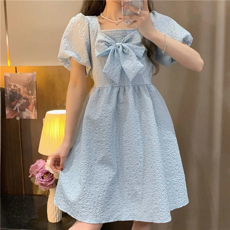 Casual Puff Sleeve Fairy Dress - Baby X Clothing incelemesi ve fiyatı