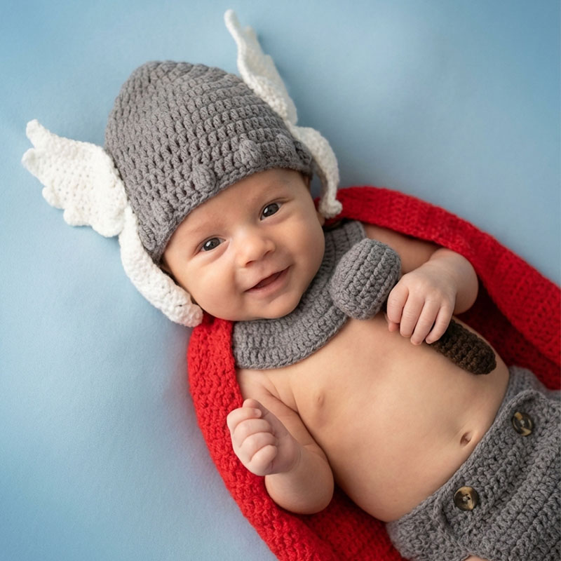 Newborn Photography Props Thor - Baby Clothing Sets Boy incelemesi ve fiyatı