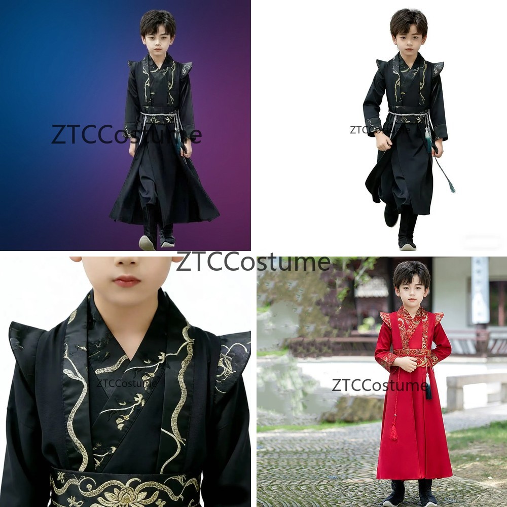 Long Sleeve Boys Hanfu Modern  - Baby Clothing Unit incelemesi ve fiyatı