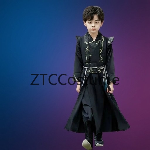Long Sleeve Boys Hanfu Modern  - Baby Clothing Unit incelemesi ve fiyatı